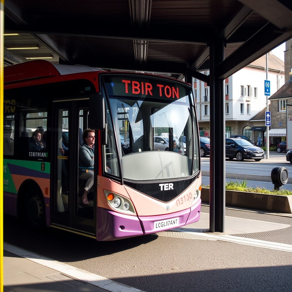 Notre sélection sur Amazon · Bus TER Morbihan : ligne Le Faouët - Lorient